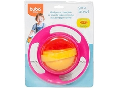 Giro Bowl Buba Baby Blister Potinho Giratorio 360 Graus Rosa - comprar online