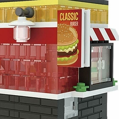 Imagem do Blocos de montar Cenário Light Up Fast Food 213 peças - Xalingo