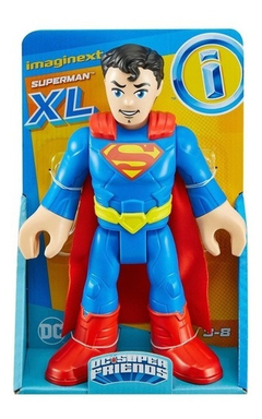 Boneco Superman Imaginext Dc Super Friends Xl 25 Cm