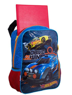 Mochila Escolar Hot Wheels Azul - Sestini na internet