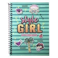 Caderno Espiral Style Girl 96 folhas na internet