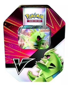 Pokémon Lata Combatente Tyranitar V Golpe Decisivo 25 Cartas - Copag