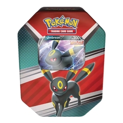 Pokémon Lata Evoluções de Eevee Umbreon V 25 Cartas - Copag