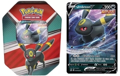 Pokémon Lata Evoluções de Eevee Umbreon V 25 Cartas - Copag - comprar online