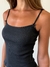 Musculosa Piccolitos Moñitos Negra - Athi Studio™