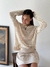 Sweater Tejido Honeymoon Crema