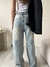 Jean Wide Leg Deshilachado Blondish Oxido en internet