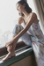 Pijama Allegra - Blossom Celeste - comprar online