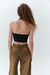 Croptop V al cuello. - comprar online