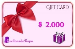 Gift Card 2.000