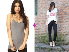 Combo! Musculosa + Pantalon de jean