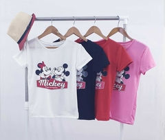 Pack de 3 Remeras de modal estampas surtidas mickey - comprar online