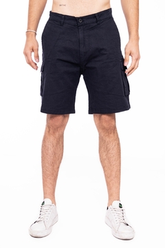 Bermuda de hombre tipo jogger cargo