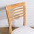 Silla de escritorio madera con asiento tapizado | Belgrano Home

