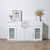 Amplio mueble minimalista para vajilla y organización de espacios en cocina y comedor | Belgrano Home