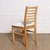 Hermosa silla con respaldo rejilla de madera y asiento tapizado para comedor oficina o escritorio | Belgrano Home
