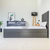 Elegante cama minimalista, laqueado negro con amplios 6 cajones  | Belgrano Home