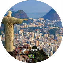 PELE NYLON DE 12" PERSONALIZADA RIO DE JANEIRO - coloque sua arte ou logo em seus instrumentos !!!! - comprar online