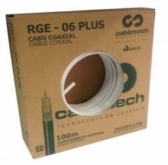 Caixa De Cabo Rg6 Com 100 Mts 60% De Malha Cabletech - comprar online