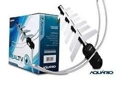 Antena Digital Dtv 3000 Externa Para Tv 4 Em 1 Uhf Fm E Hdtv