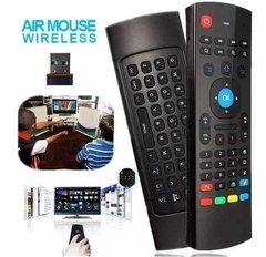 Controle Teclado Air Mouse Sem Fio Usb 2,4ghz Android Pc Tv - comprar online