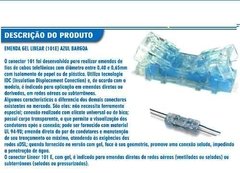 10 Emendas Fio Telefonico Linear 101e Com Gel - comprar online