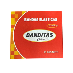 Bandas elasticas x 50 gms