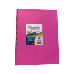 Cuaderno TRIUNFANTE A4 con espiral 120 hojas cuadriculado