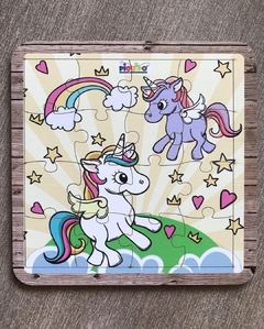 Puzzle Unicornios (16 piezas)