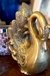 Cisne de bronze 10cm - comprar online