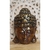 Máscara de Madeira Buda Vinho 30cm - comprar online
