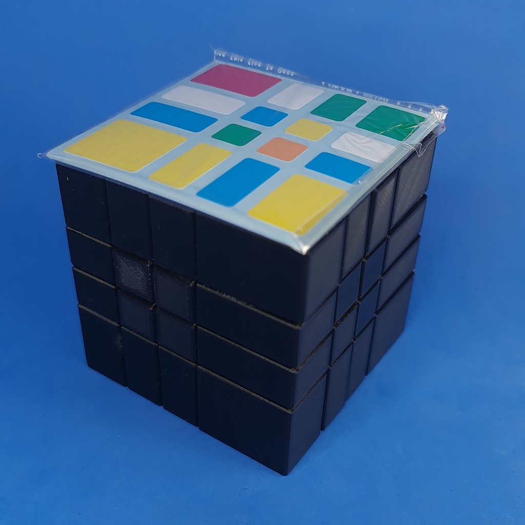 Cubo Mágico 4x4x4 Mirror Blocks Solução Dupla