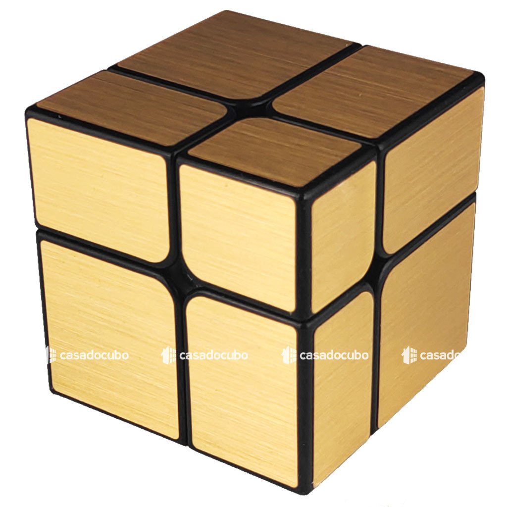 MIRROR BLOCKS 2X2X2 QIYI DOURADO - Cuber Brasil - Loja Oficial do