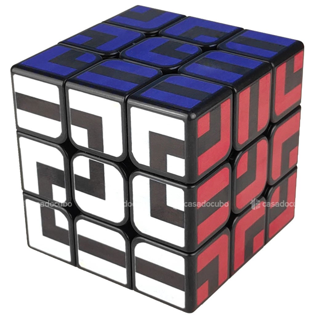 Cubo Mágico 3x3x3 CubeTwist Siamês Duplo