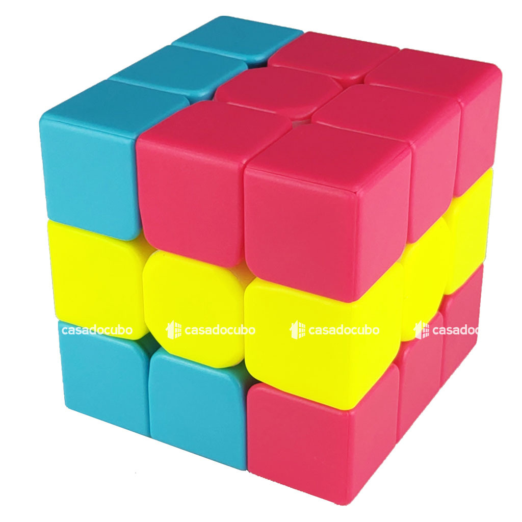 Cubo Mágico 3x3 - 5 Cores