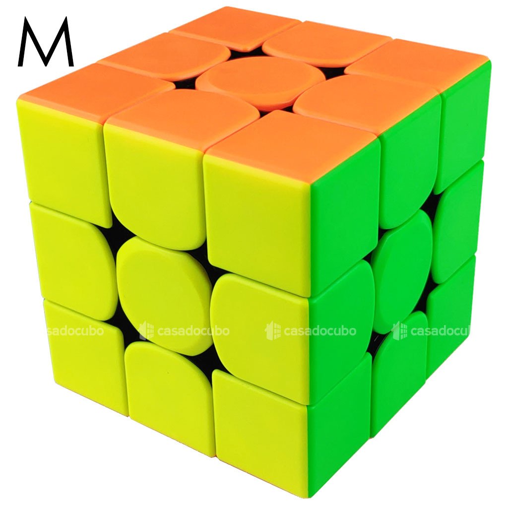 GAN Cubo magnético do espelho 3x3x3 de gan, cubo mágico magnético