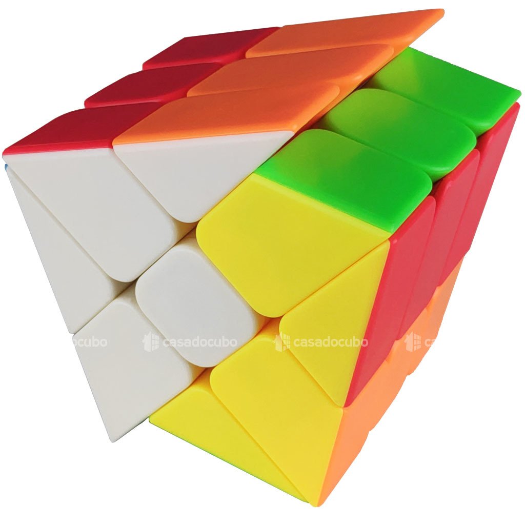 Cubo Mágico Profissional 3x3 Windmill Original QiYi Diferente