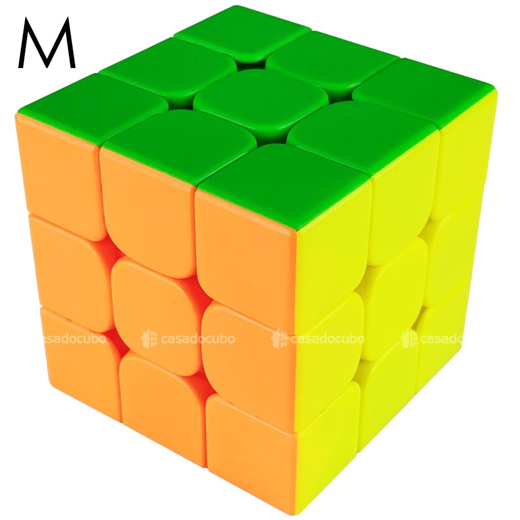 Cubo Mágico Magnético 3x3x3 Yulong V2 M Yj Stickerless em Promoção