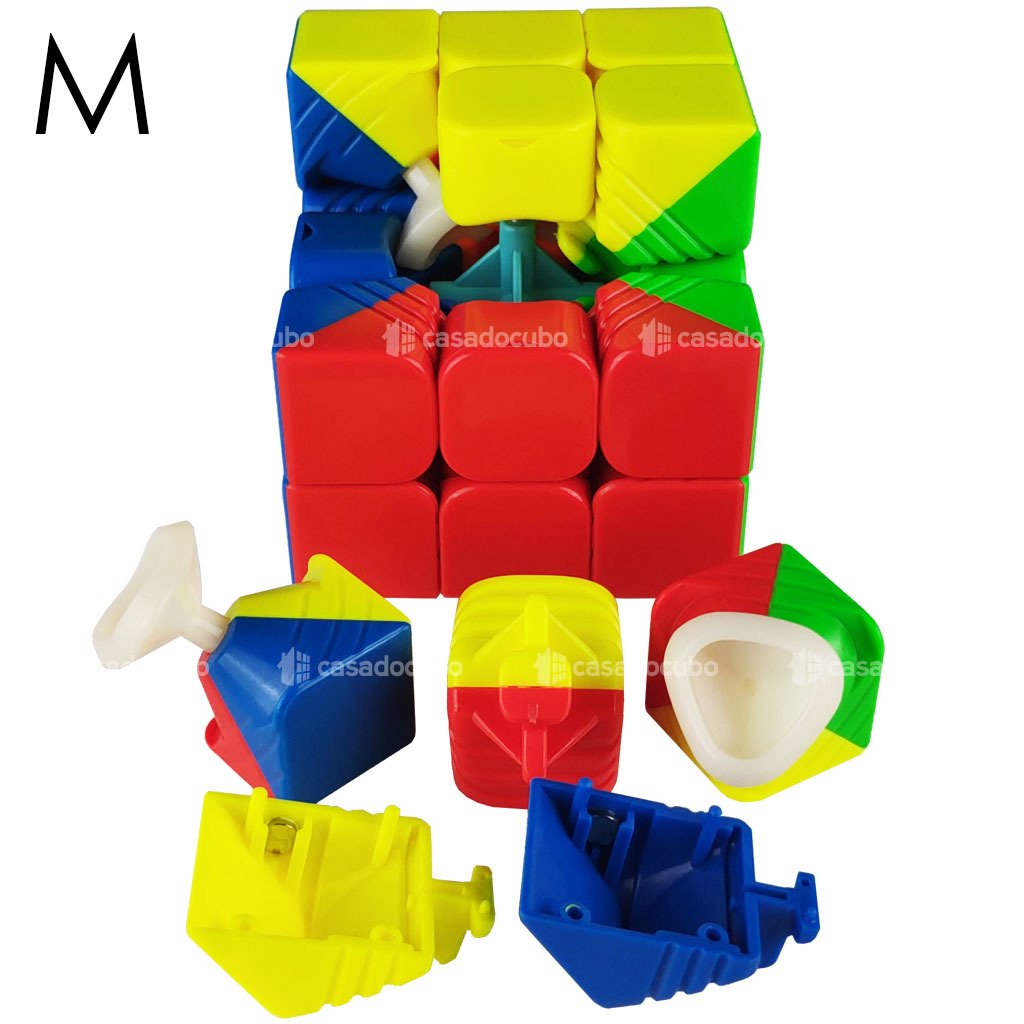 Cubo Mágico Magnético 3x3x3 Moyu Yulong V2 Stickersless