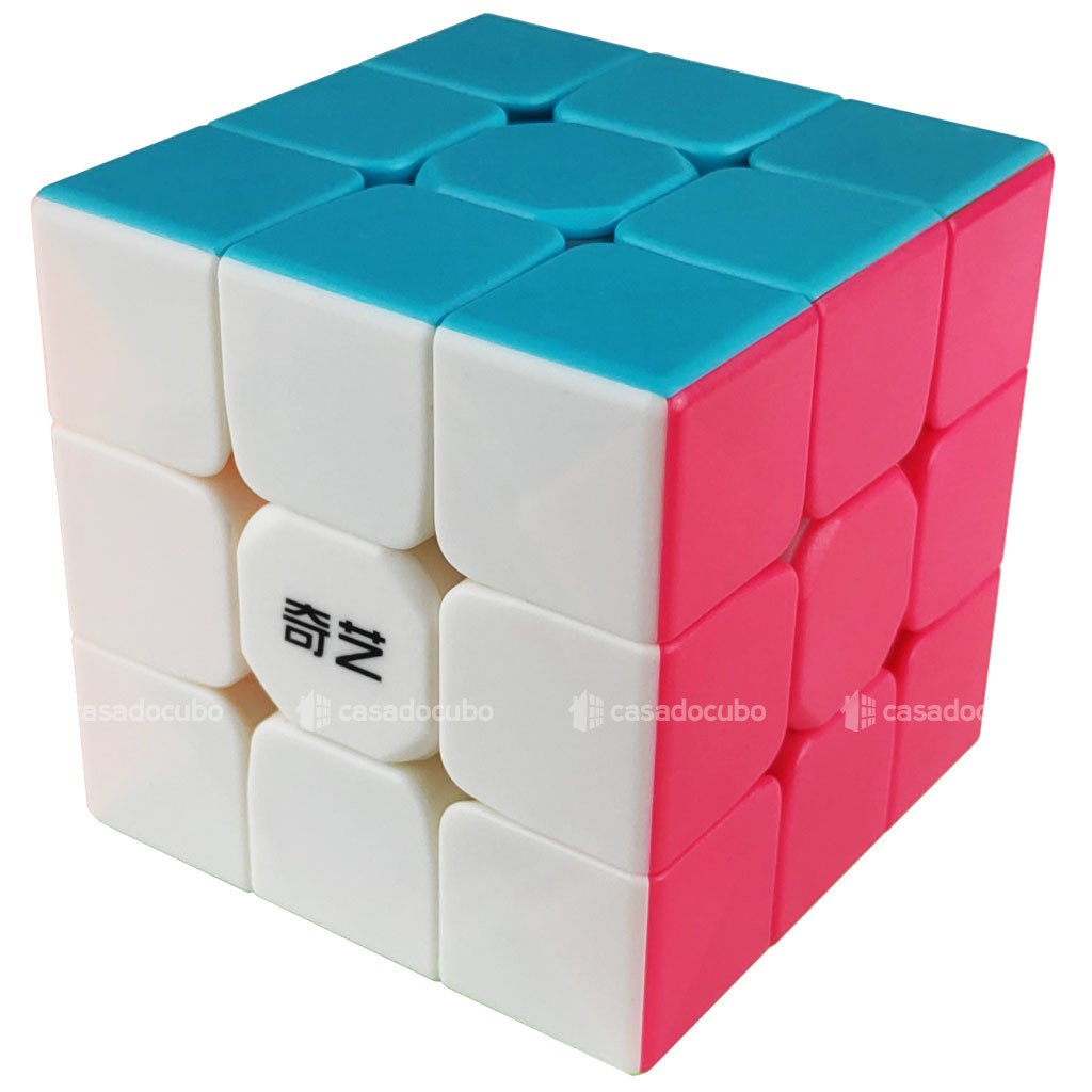Cubo Mágico Profissional 3x3x3 qiyi Warrior W - original no Shoptime