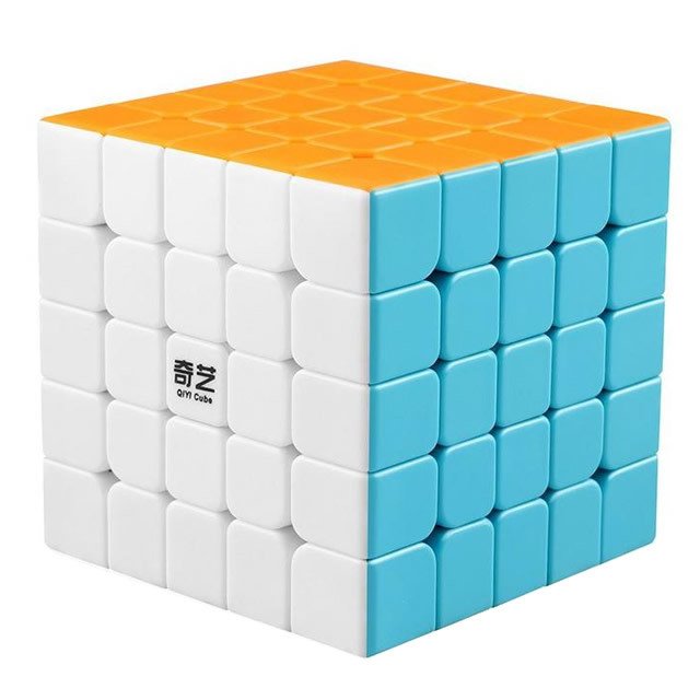 Cubo Mágico 5x5x5 Qiyi QiZheng S Stickerless - Cubo Store - Sua Loja de Cubos  Mágicos Online!