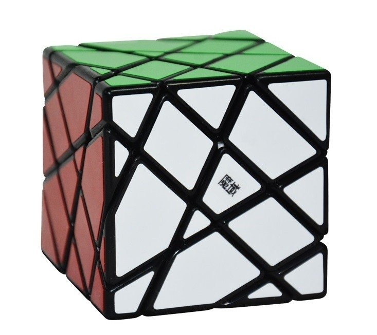 Cubo Mágico 4x4x4 Melquiades Xadrez Preto E Branco