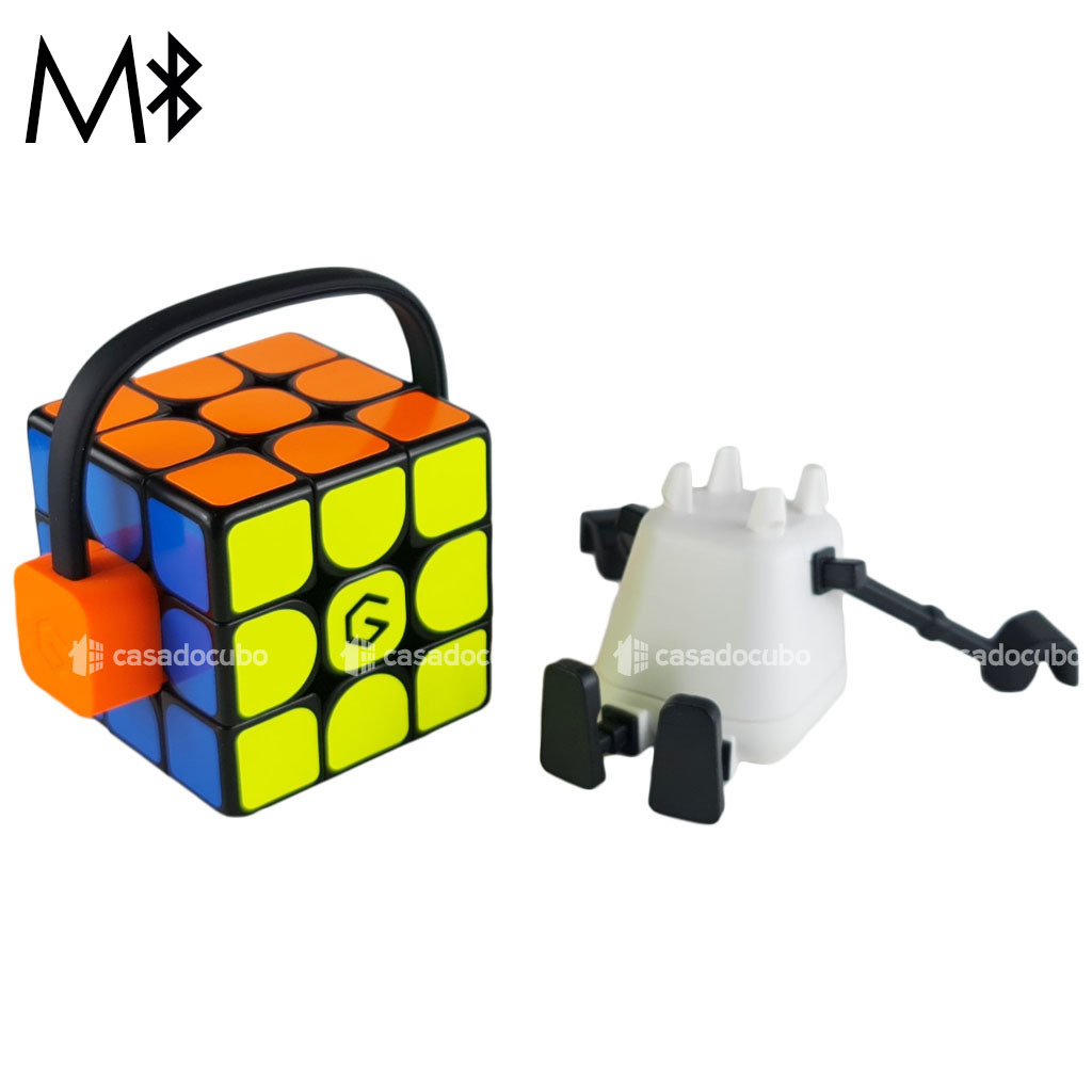 Cubo Mágico 3x3x3 Xiaomi Giiker Smart Bluetooth Magnético - R$ 240