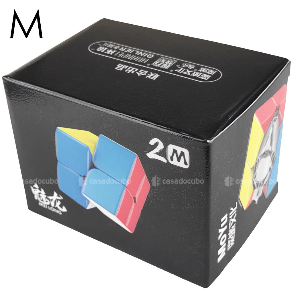 Cubo Mágico Profissional 2x2x2 MoYu MeiLong 2 - Stickerless