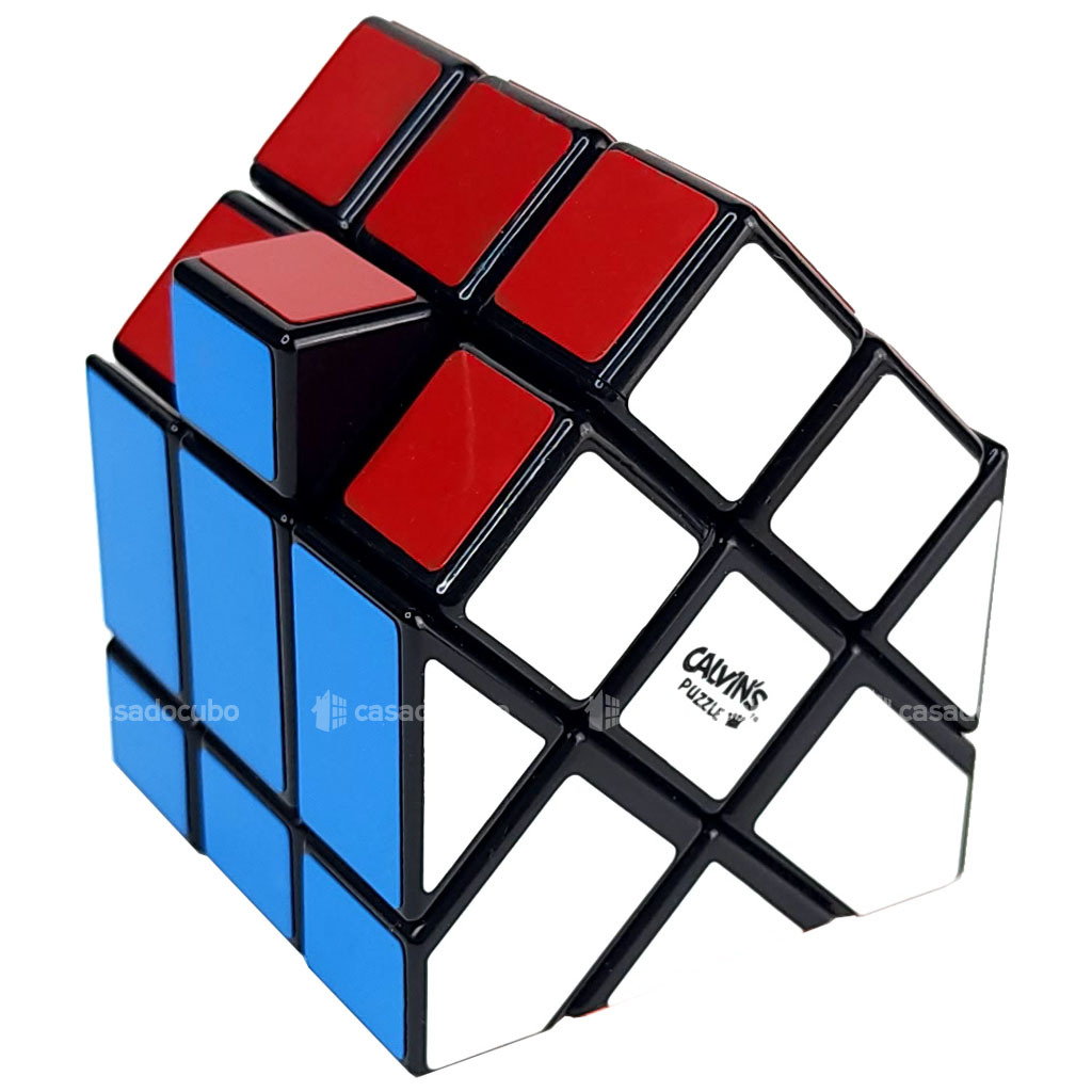 CUBO MAGICO CUBER PRO 4 PRETO - Quebra Cabeça 3D Cubo Magico Cuber