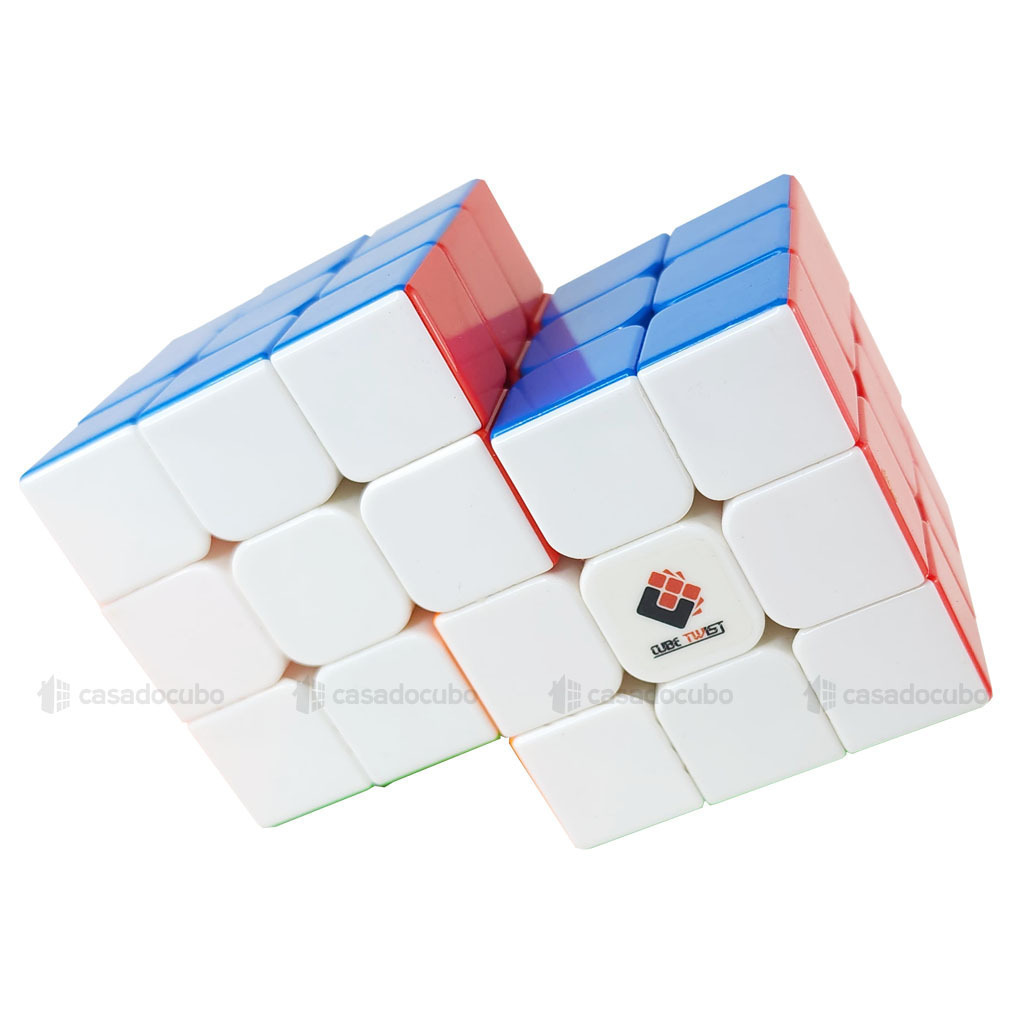 Cubo Mágico 3x3x3 CubeTwist Siamês Duplo