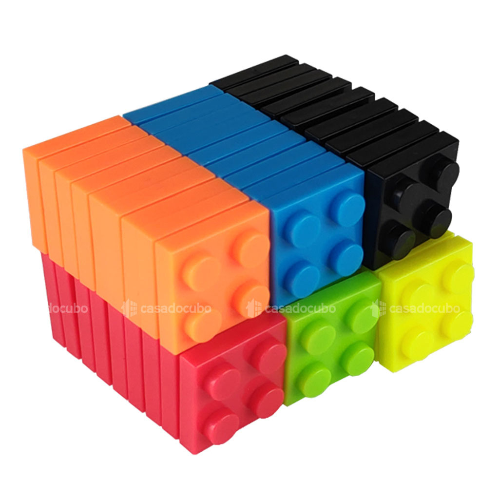 Cubo Mágico 3x3x3 Fanxin Lego Building Blocks Brick Toy