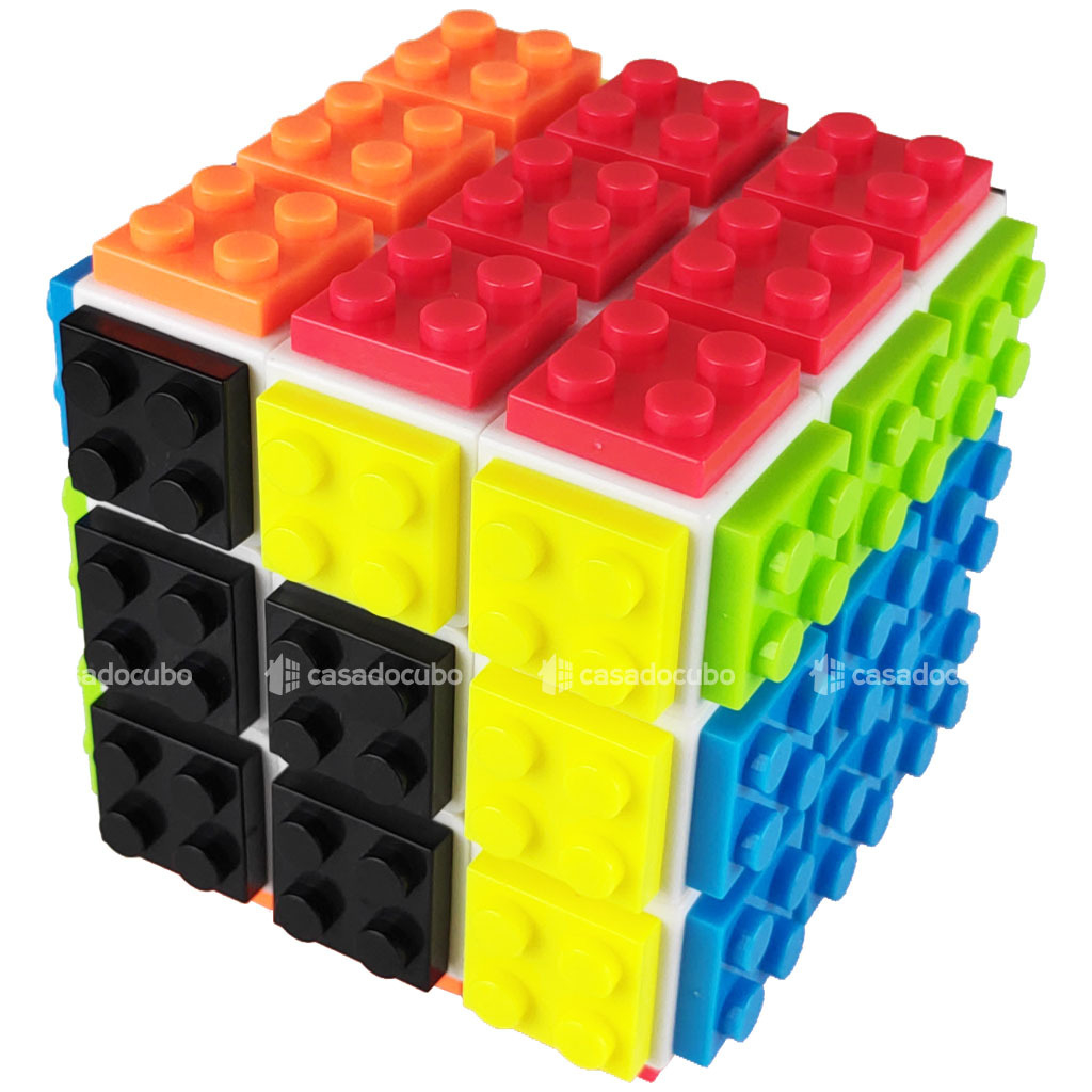 Cubo Mágico 3x3x3 Bulding Blocks Fanxin - LEGO - ONCUBE - Oncube: os  melhores cubos mágicos você encontra aqui