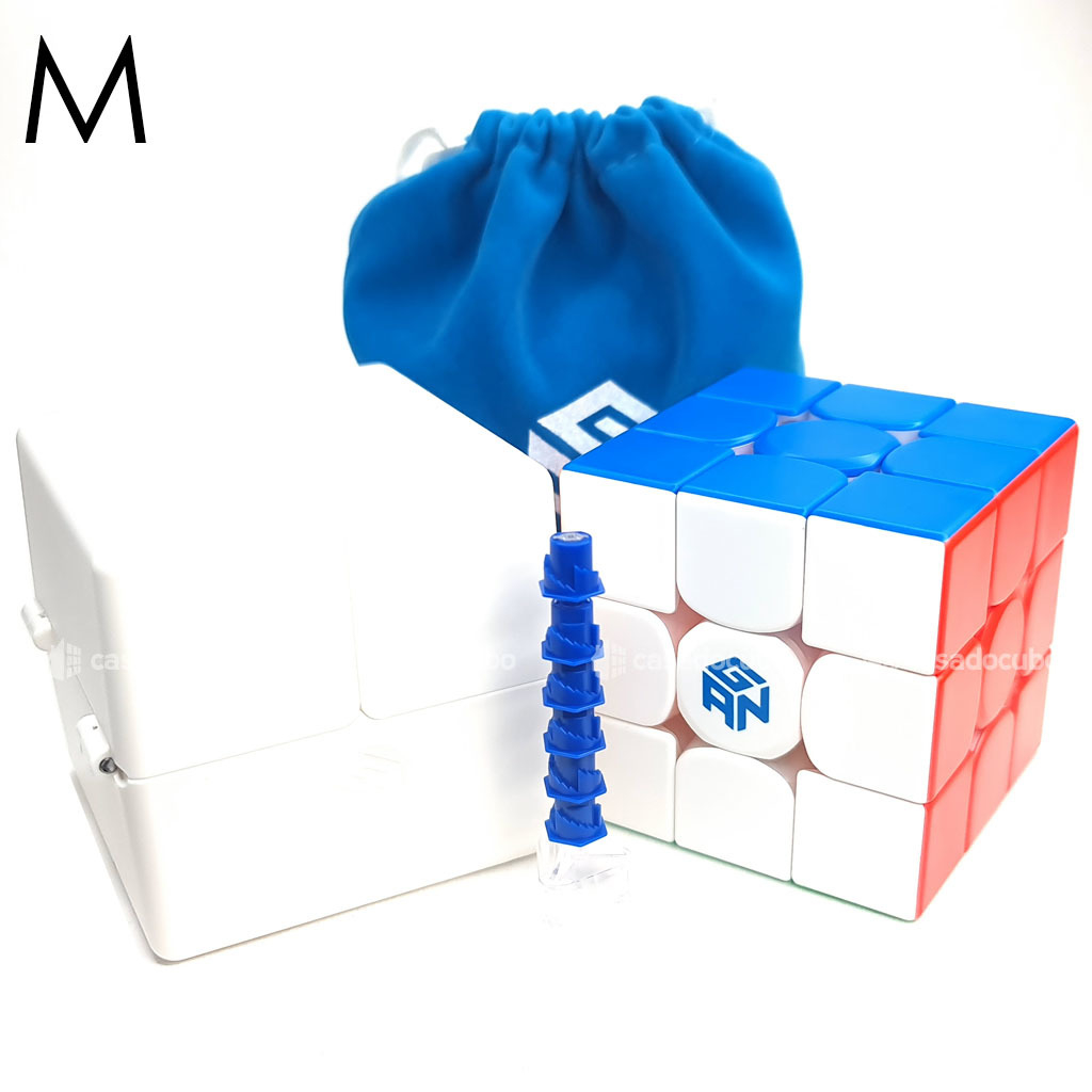 Cubo Mágico Profissional Gan 11 M Pro 3x3x3 Magnético