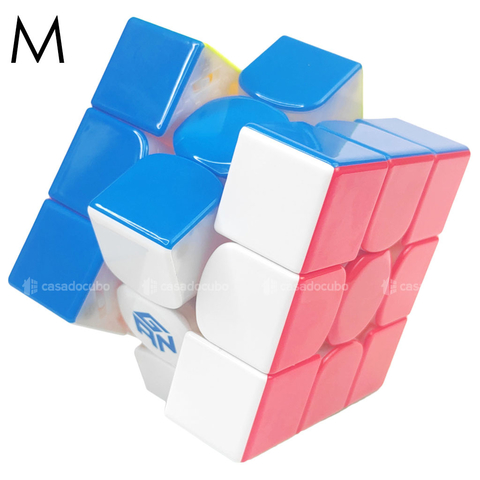 GAN Cubo magnético do espelho 3x3x3 de gan, cubo mágico magnético